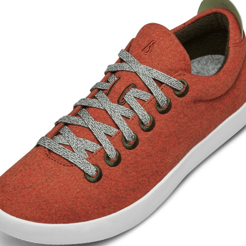 Allbirds Wool Pipers Runner Shoes Womens Size 5 WP1W5 Red Sneakers Walking